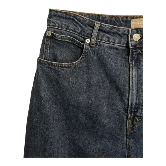 Everlane Jeans Womens The Curvy Way High Organic Cotton 32 Reg Blue Sustainable - Picture 6 of 16